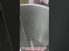 Curved Wall Aluminium Column Cladding Panel Square Pillars Cover 2.5mm