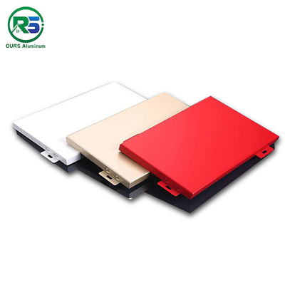 Pvdf Coating Aluminium Exterior Wall Panels Environment Friendly 2.0mm 2.5mm 3.0mm