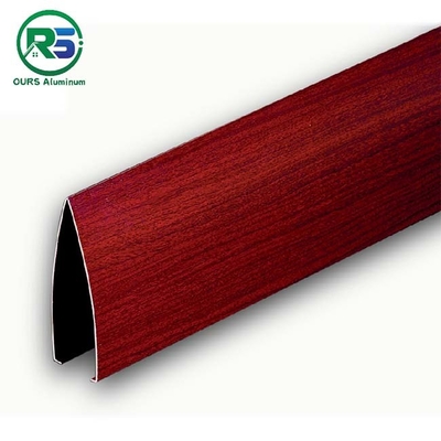Water Drip Suspended Ceiling Metal Strips With Vaulted Waves Hills Valley Pattern