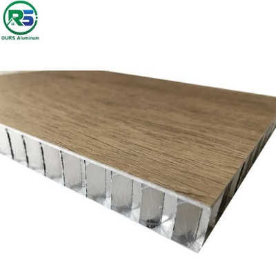 Wood Color Acoustic Aluminum Honeycomb Panel 3D Printing Interior Wall Tiles