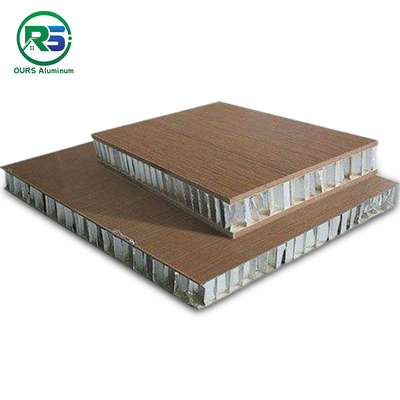 Wood Color Acoustic Aluminum Honeycomb Panel 3D Printing Interior Wall Tiles