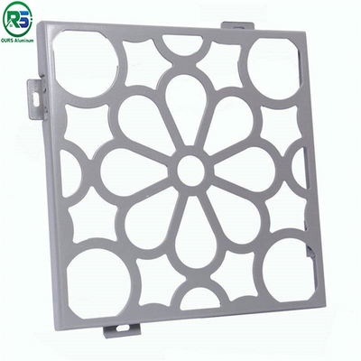 Artistic Aluminum laser cutting Wall Panels CNC Carved Exterior PVDF Coating