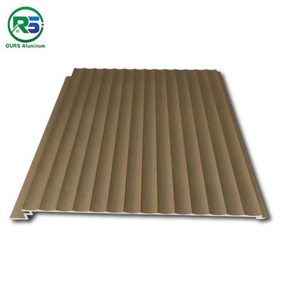 Customized Aluminium Decorative Sheets Curved Shape 1.5mm 2.0mm Thickness