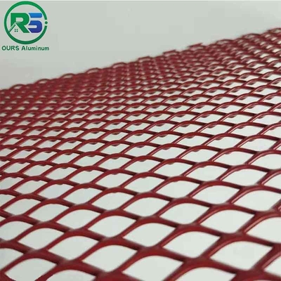 Anodized Aluminum Expanded Sheet Metal Mesh Roof And Wall Cladding Panels