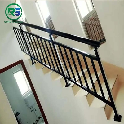 CE ISO Black aluminum hand rail Fabrication Method Best Editable Construction