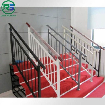 CE ISO Black aluminum hand rail Fabrication Method Best Editable Construction