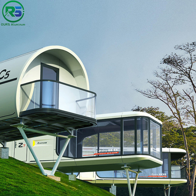 8.5M Length Aluminum Capsule House: Simple and Fast Loading & Unloading