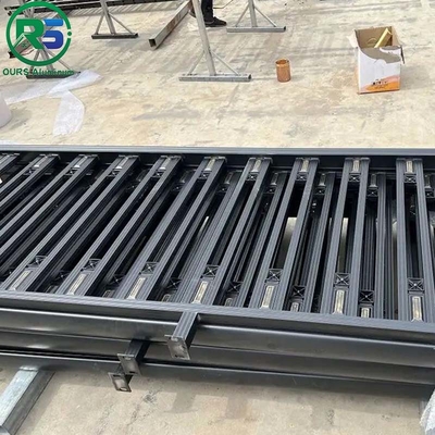 CE ISO Black aluminum hand rail Fabrication Method Best Editable Construction