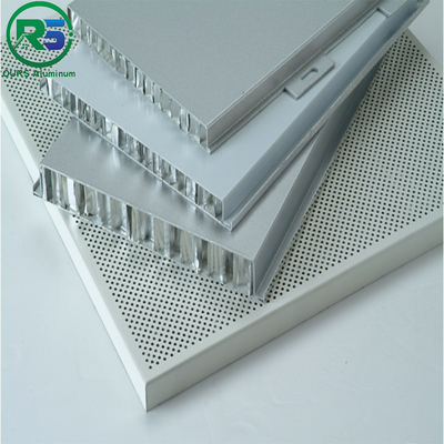 Fireproof Interior Wall Aluminum Honeycomb Panels 4x8 Aluminium Architectural Tiles Tegular