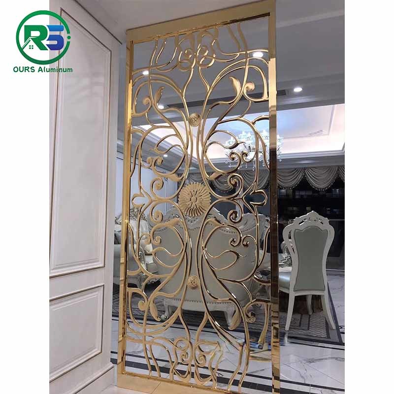 Privacy Garden Aluminium Decorative Screens Patio Divider Outdoor Laser ...