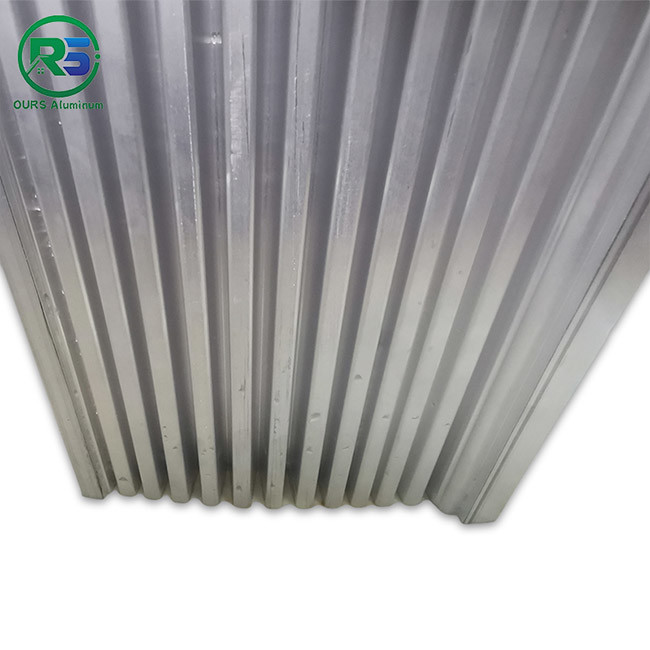 Traffic Corrugated Anodized Aluminum Roof Panels Sheets For Exterior ...