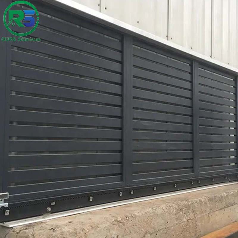 1250mm Colorful Aluminium Decorative Screens Air Conditioner Vent