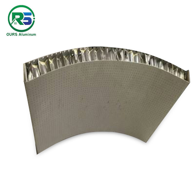 Decorative Aluminium Honeycomb Sandwich Panel For Roofing Panels And Partitions