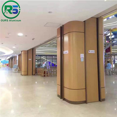 Curved Wall Aluminium Column Cladding Panel Square Pillars Cover 2.5mm