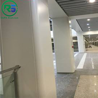 Square Pillars Cover Anodized Aluminum Wall Panels AA3003 AA1100 Weather Resistance