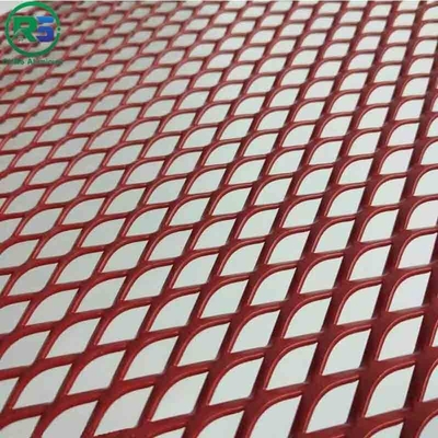 Anodized Aluminum Expanded Sheet Metal Mesh Roof And Wall Cladding Panels