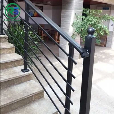 CE ISO Black aluminum hand rail Fabrication Method Best Editable Construction