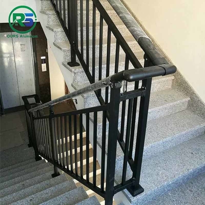 Outdoor Steps Exterior Aluminum Stair Railing Handrail Adjustable 1500 Mm 1800 Mm