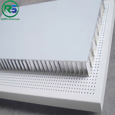 Fireproof Interior Wall Aluminum Honeycomb Panels 4x8 Aluminium Architectural Tiles Tegular